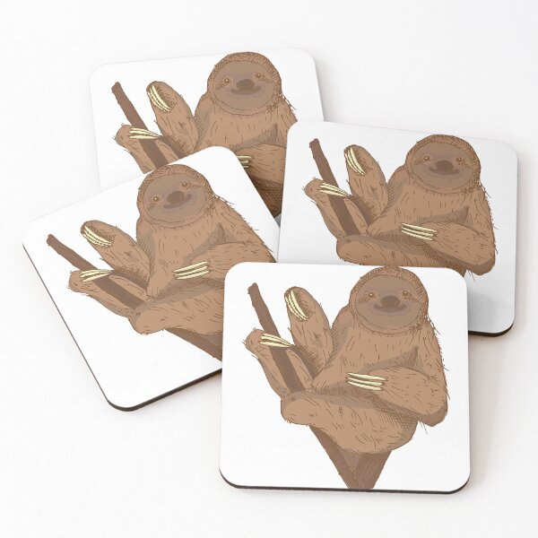 Item preview, Hand-Drawn Vintage Animal Illustration – Sloth Sketch designed and sold by ambisketch.