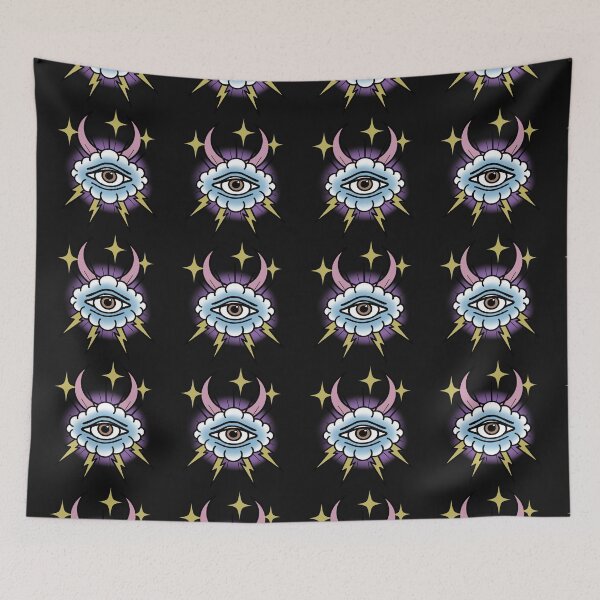 Item preview, OldSchool Eye T-Shirt – Vintage Tattoo Art, Classic Eye Design designed and sold by Caramelo streetwear.