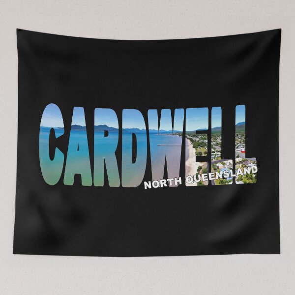 Item preview, CARDWELL North Queensland - Cassowary Coast Aerial Sunny Day designed and sold by Adam Gormley.