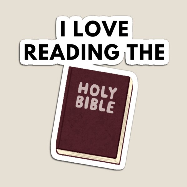 Artikel-Vorschau von Ich liebe es, die Heilige Bibel zu lesen, designt und verkauft von AllAroundArtist.