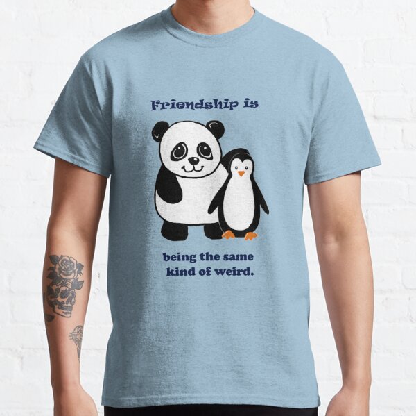 Frienship, Penguin and Panda Classic T-Shirt