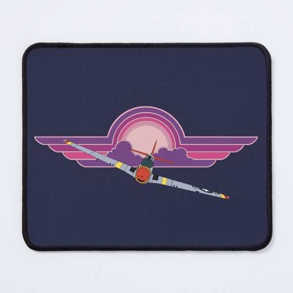 Item preview, P-51 Mustang Flying at Sunrise Aviation Design designed and sold by skye-studio.