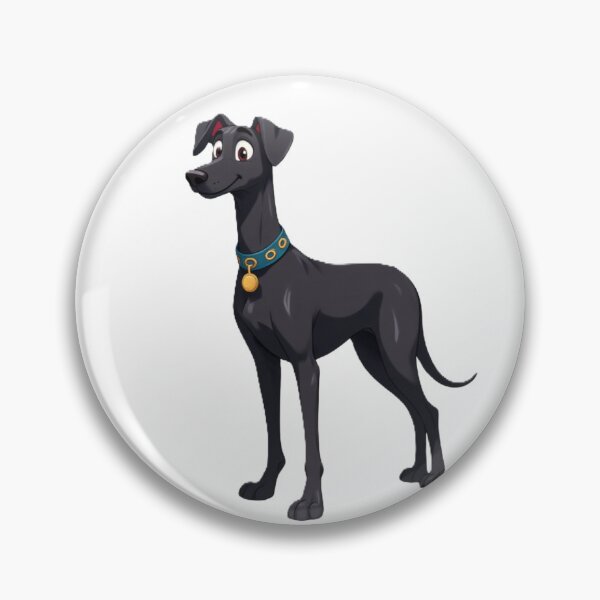 Item preview, Animated Style Greyhound Dog designed and sold by RedHeavenStudio.