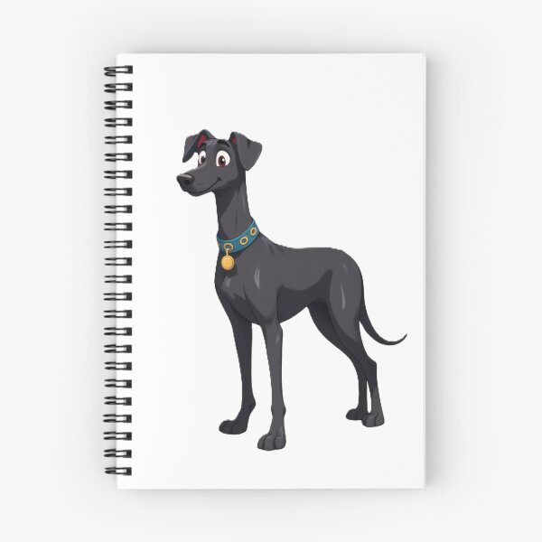 Item preview, Animated Style Greyhound Dog designed and sold by RedHeavenStudio.