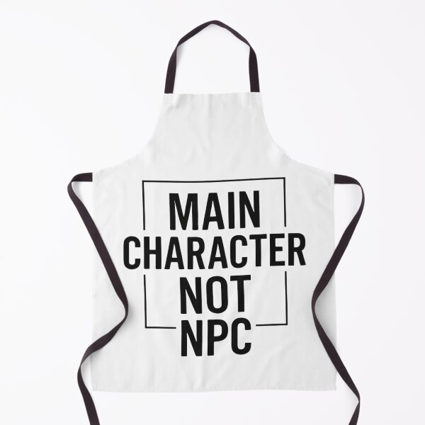 Item preview, I am main character not NPC, Non Playable Character designed and sold by Light79.