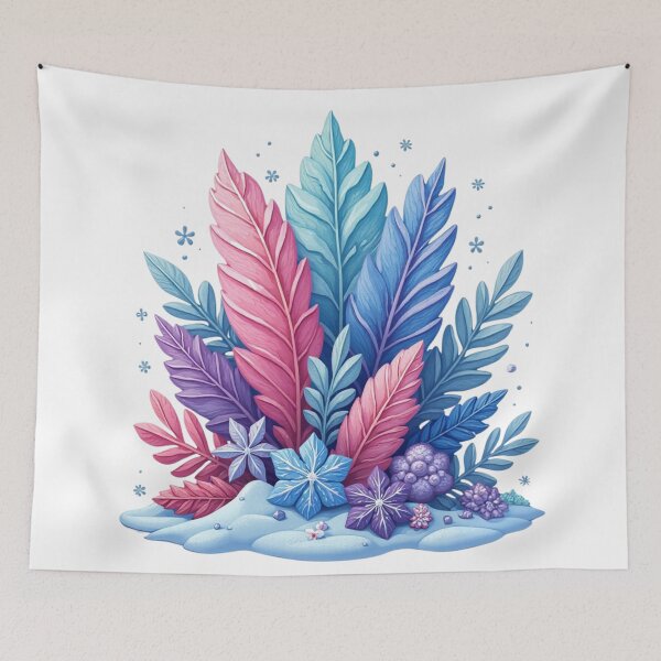Item preview, Colorful Foliage and Winter Flowers designed and sold by Arte Zen.