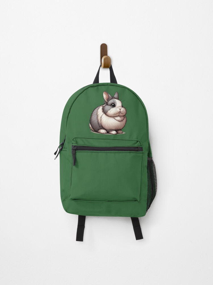 Thumbnail 1 of 3, Backpack, Chonky Rabbit designed and sold by ArtistEmbrace.