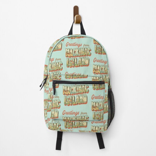 Item preview, Greetings from Mackinac Island: A Vintage Journey on Two Wheels designed and sold by Globalcitytees.