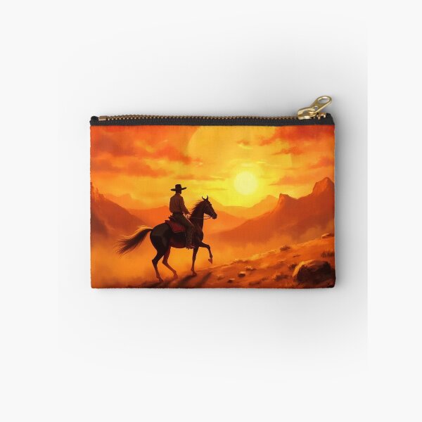 Item preview, Silent Cavalcade Under the Setting Sun designed and sold by JonelleTshirts.