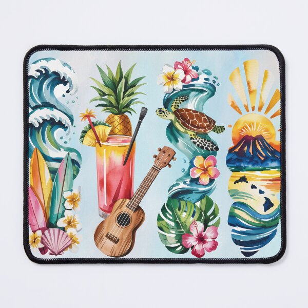 Item preview, Hawaii Brushstrokes designed and sold by Eclectic Monkey.