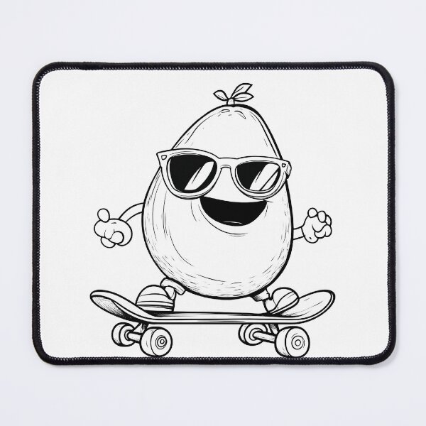 Item preview, Cool Skateboarding Mango designed and sold by Wylkerd.