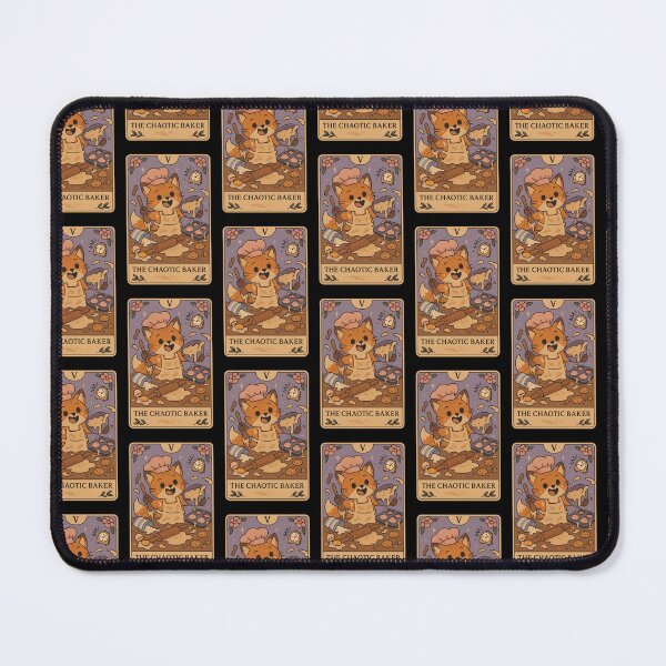 Item preview, The Chaotic Baker – Cute Fox Tarot Card Design designed and sold by SONandMOONcreationsAU.