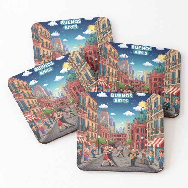 Item preview, Buenos Aires cartoon designed and sold by Evelyn Ferraro.