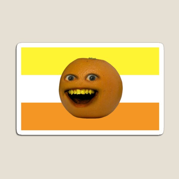 Item preview, Annoying Orange Maverique Pride Flag designed and sold by Jared shop.
