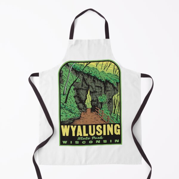 Item preview, Wyalusing State Park Retro Wisconsin River Art designed and sold by HalpinDesign.