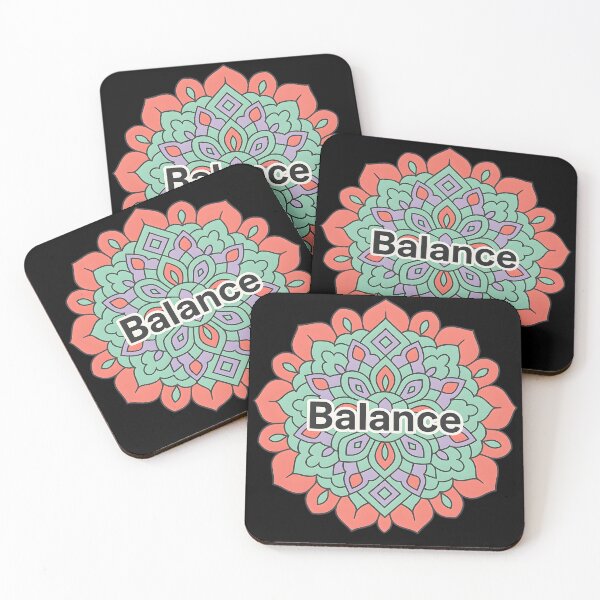 Item preview, Balance Mandala Calmness Sticker designed and sold by MysticArtisan.