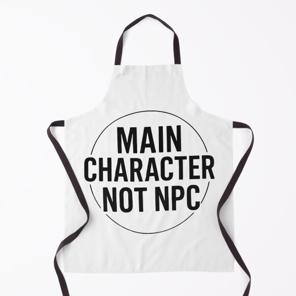 Item preview, I am main character not NPC, Non Playable Character designed and sold by Light79.