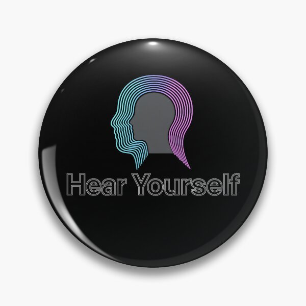 Item preview, Hear Yourself Mindful Head Art designed and sold by MysticArtisan.