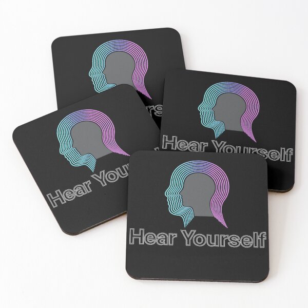 Item preview, Hear Yourself Mindful Head Art designed and sold by MysticArtisan.