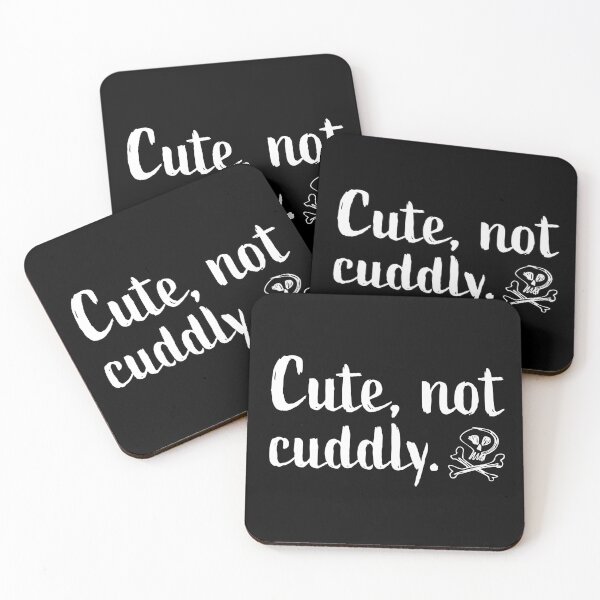 Item preview, Cute, Not Cuddly - White designed and sold by sillyjess.