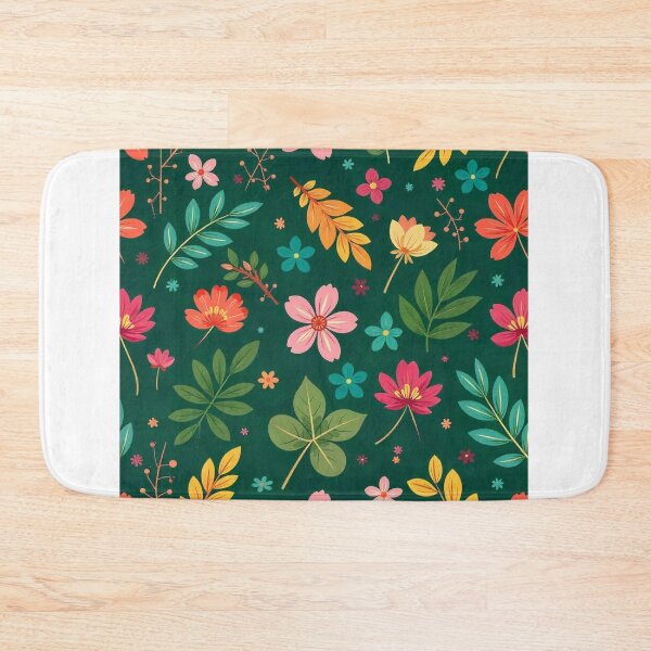 Item preview, Cute Flower Background Desktop Wallpaper – Vector Floral Design designed and sold by hjian8219.