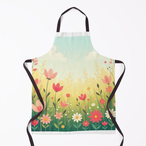 Item preview,  Cute Flower Background Desktop Wallpaper – Vector Floral Design designed and sold by hjian8219.