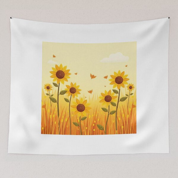 Item preview, Cute Flower Background Desktop Wallpaper – Vector Floral Design designed and sold by hjian8219.
