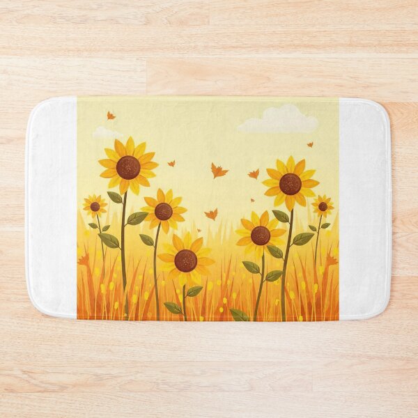 Item preview, Cute Flower Background Desktop Wallpaper – Vector Floral Design designed and sold by hjian8219.