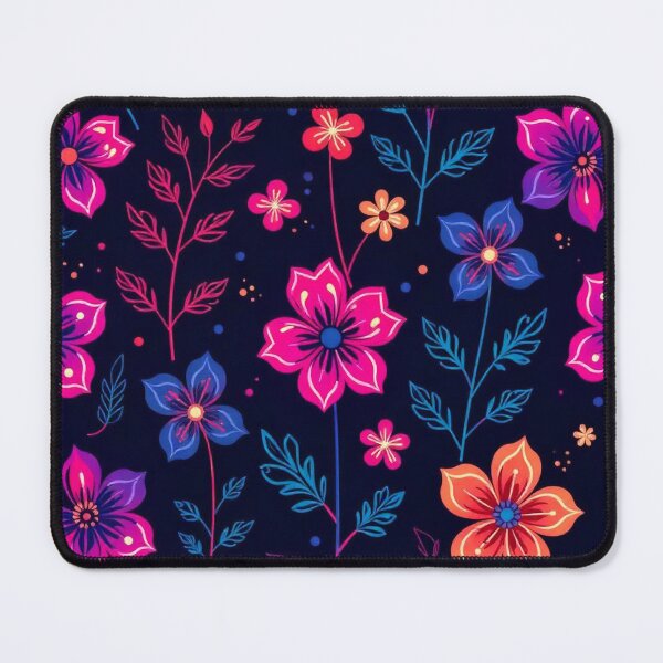 Item preview, Cute Flower Background Desktop Wallpaper – Vector Floral Design designed and sold by hjian8219.