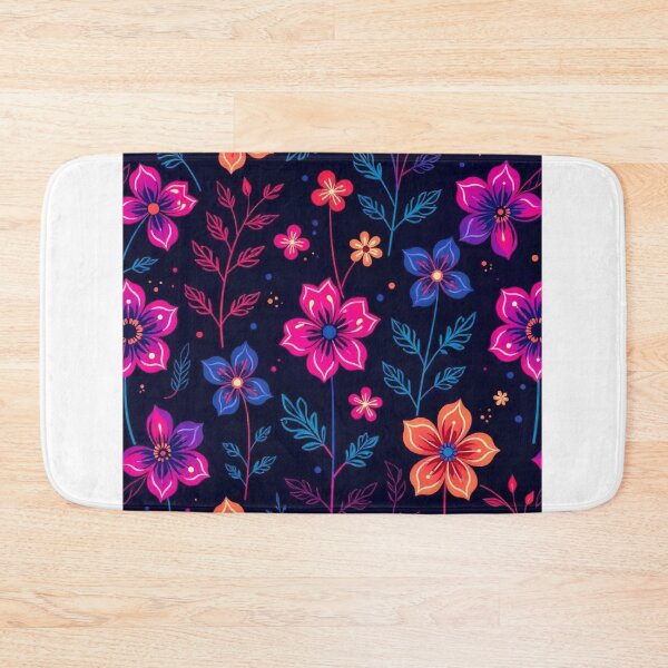 Item preview, Cute Flower Background Desktop Wallpaper – Vector Floral Design designed and sold by hjian8219.