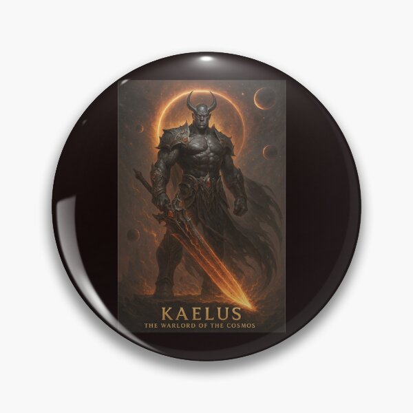 Item preview, Kaelus, The Warlord of the Cosmos| Dark Fantasy Warrior Art designed and sold by KMChronicles.