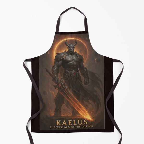 Item preview, Kaelus, The Warlord of the Cosmos| Dark Fantasy Warrior Art designed and sold by KMChronicles.