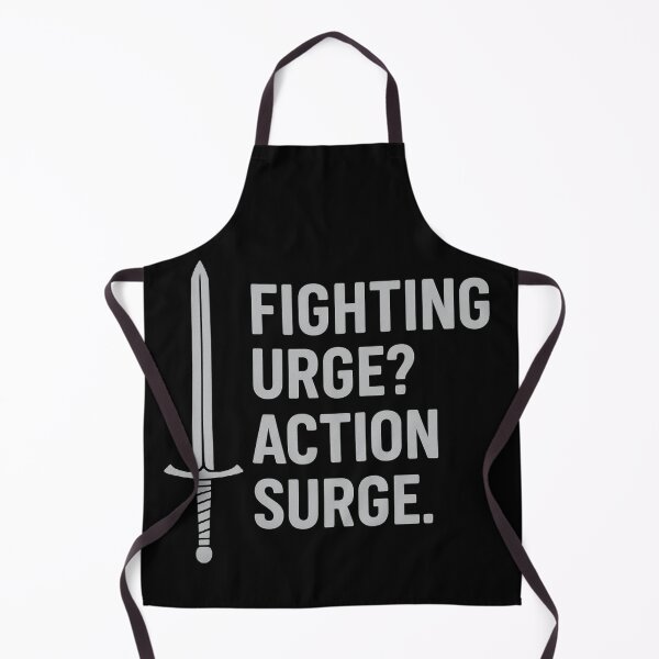 Item preview, D&D True Fighter Style Mantra designed and sold by Loot-Suit-Riot.