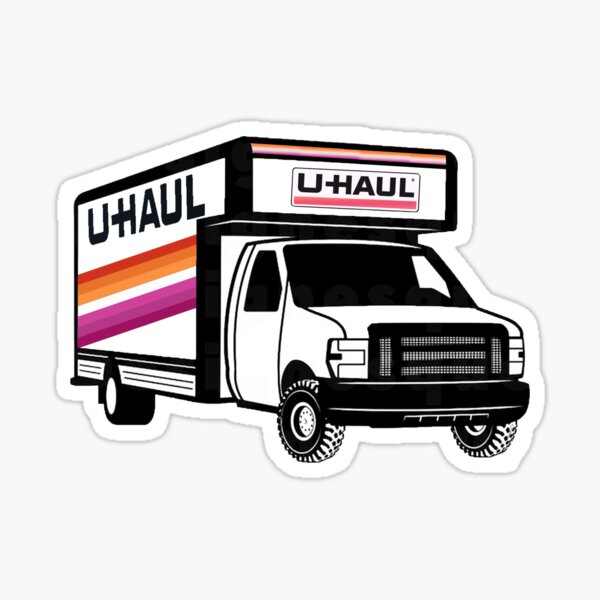 UHaul Lesbian Truck Sticker