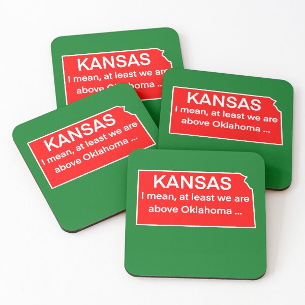 Item preview, Kansas: I mean, at least we are above Oklahoma … designed and sold by Kate Miller Illustrator.