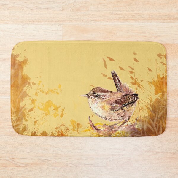 Item preview, Cute House Wren Bird Nature Watercolor designed and sold by countrymouse.