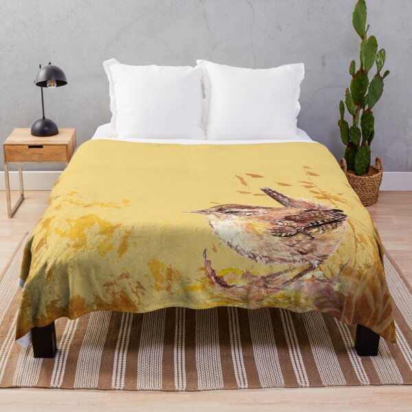 Item preview, Cute House Wren Bird Nature Watercolor designed and sold by countrymouse.