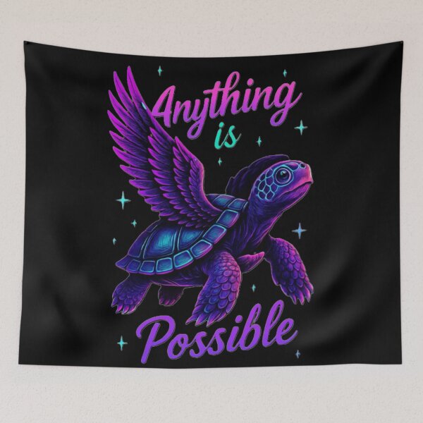 Item preview, Anything is Possible – The Flying Turtle of Dreams designed and sold by Eterna Vision.