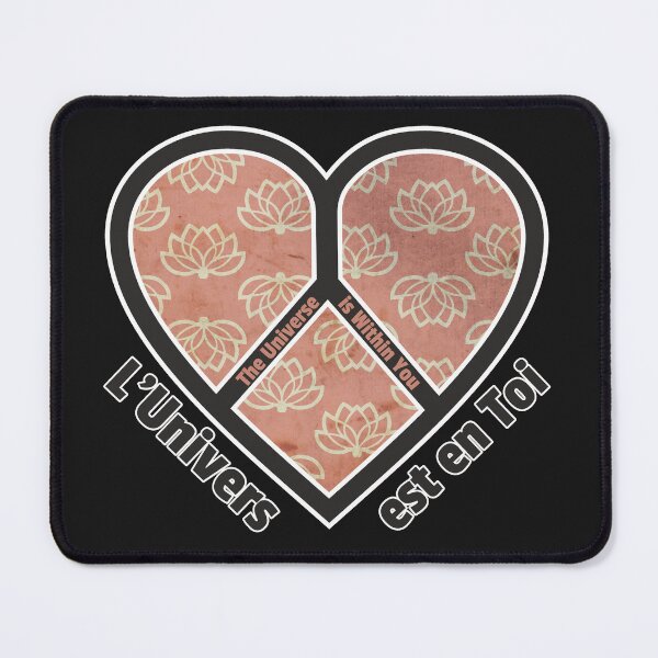 Item preview, L'Univers est en Toi - Cœur Paix | The Universe is Within You - Heart Peace - French designed and sold by 	aluzia.design.