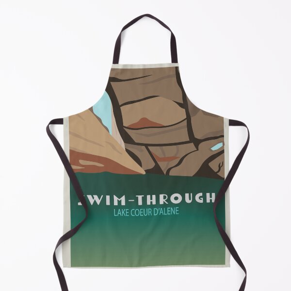Item preview, Swim Through Lake Coeur d'Alene designed and sold by kind-fish.