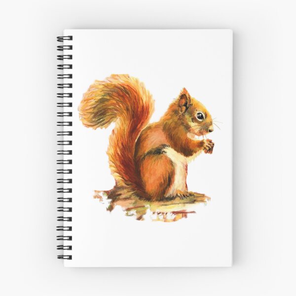 Item preview, Watercolor Red Squirrel Animal  designed and sold by countrymouse.