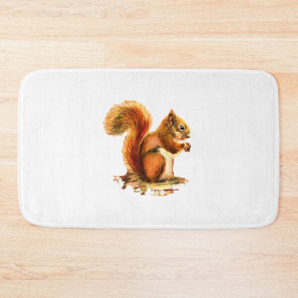 Item preview, Watercolor Red Squirrel Animal  designed and sold by countrymouse.
