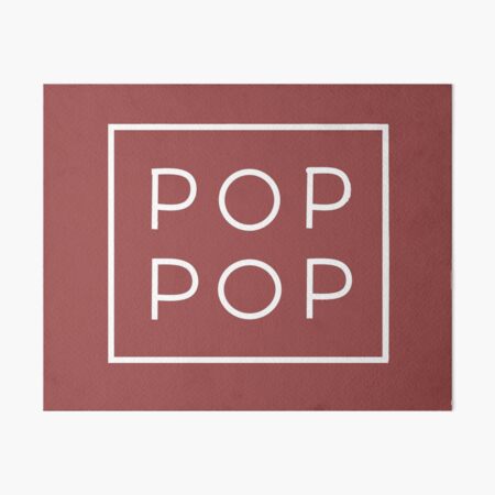 Aperçu de l'œuvre POP POP créée et vendue par SwampfoxDesign.