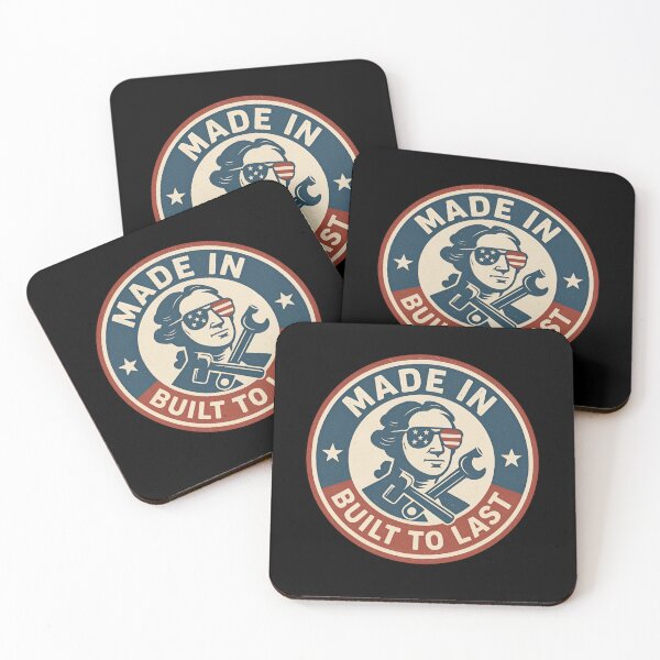 Item preview, Made in USA – Built to Last Vintage Emblem designed and sold by ALITOPRINCE.