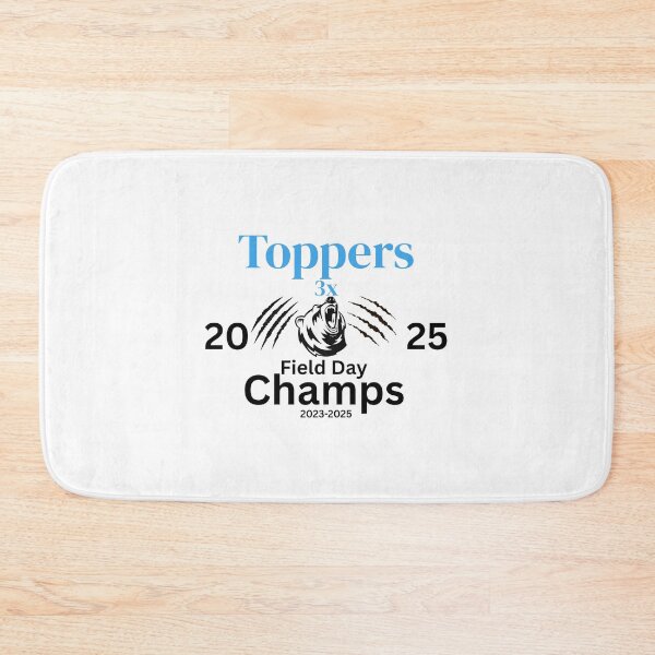 Item preview, Toppers 3x Field Day Champs designed and sold by Elite Works.