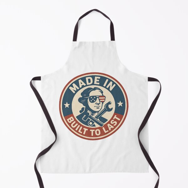 Item preview, Made in USA – Built to Last Vintage Emblem designed and sold by ALITOPRINCE.