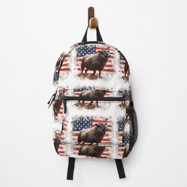 Item preview, Patriotic Black Sheep | Funny USA Flag Independence Day Rebel Art designed and sold by Murryns.