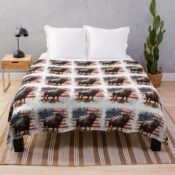 Item preview, Patriotic Black Sheep | Funny USA Flag Independence Day Rebel Art designed and sold by Murryns.