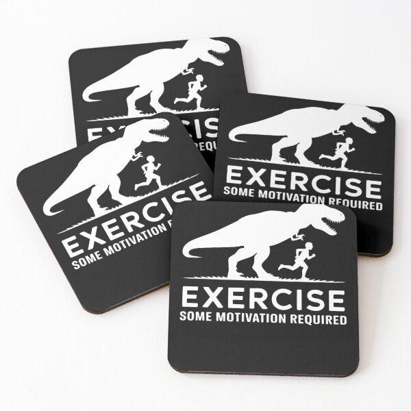 Item preview, T-Rex Exercise Some Motivation Required designed and sold by MAKOPOKOShop.