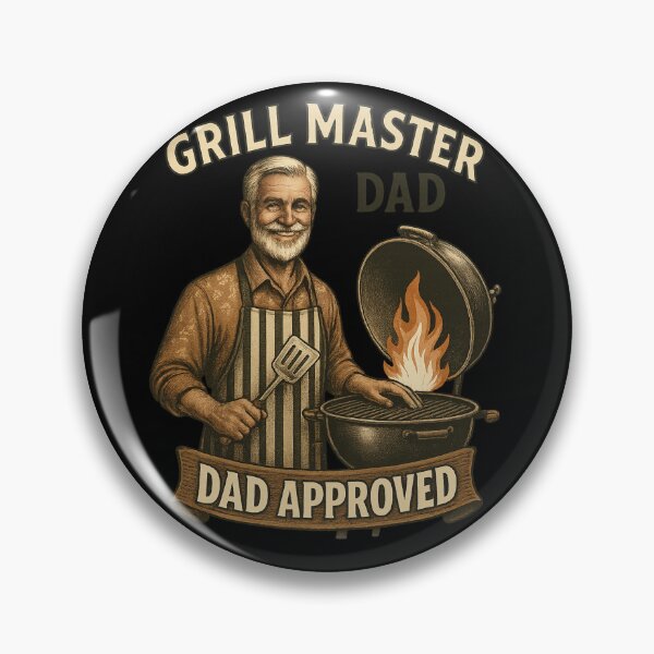 Item preview, Grill Master Dad – Vintage BBQ Art for Father’s Day designed and sold by JenniferCreaArte .